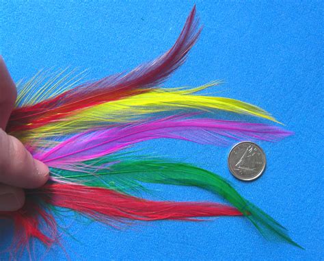 Fly tying- Extra Large Hackle for Tube Flies