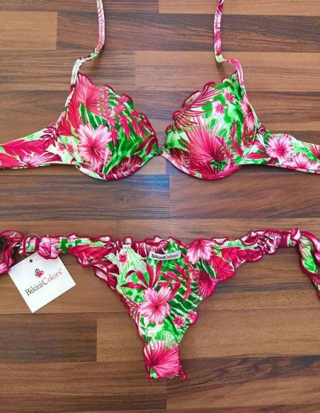 Bikini Super Push Up Frou Frou Con Slip O Brasiliana Maui