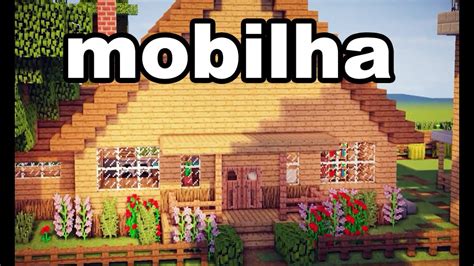 Minecraft Tutorial Mobilhando A Casa Da Fazenda Youtube