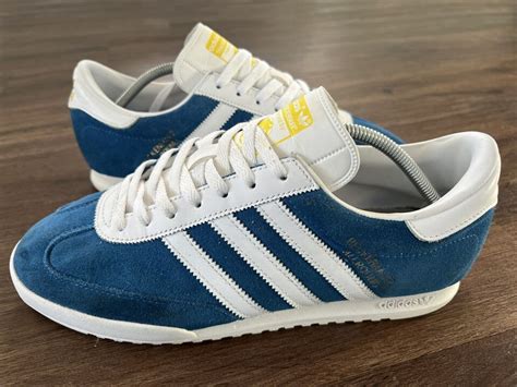 ADIDAS Beckenbauer Allround Mens Suede Casuals Trainers Blue White