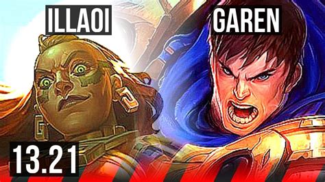 Illaoi Vs Garen Top 10 Solo Kills Legendary 11 2 4 400 Games