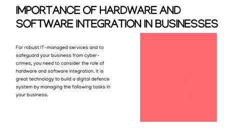 Ppt The Future Of Hardware Software Integration Sprint Infinity