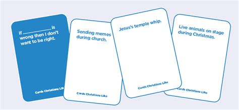 Christian Cards Against Humanity A Bible Based Card Game Duocards