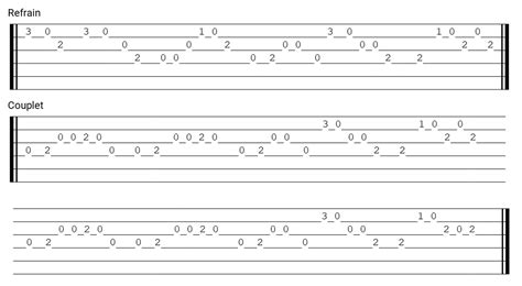 L Amour Brille Sous Les Toiles Le Roi Lion Guitare Tablature