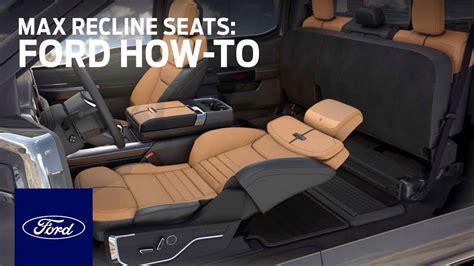 Max Recline Seats Ford How To Ford 車メーカー動画