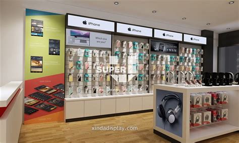 Mobile Phone Shop Design Phone Accessory Display 002 Retail Shop