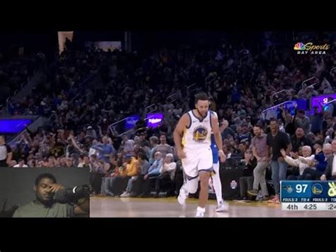 Steph Is Ridiculous Reacting To Magic Vs Warriors Full Game