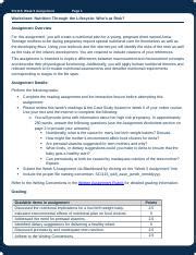 SCI115 Wk5 Assn LEscobar 11032019 Docx SCI115 Week 5 Assignment Page