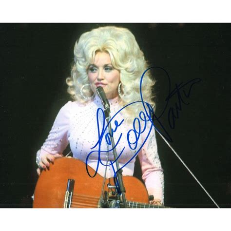 Autographed Dolly Parton 8 X 10 Photo Signed Nice On Ebid United States 217346755