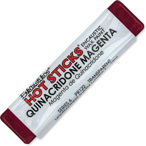 Amazon Hot Sticks Encaustic Wax Paints Quinacridone Magenta