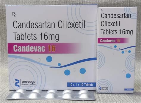 Candesartan Cilexetil Tablets 16mg At 100 Box Candesartan Cilexetil