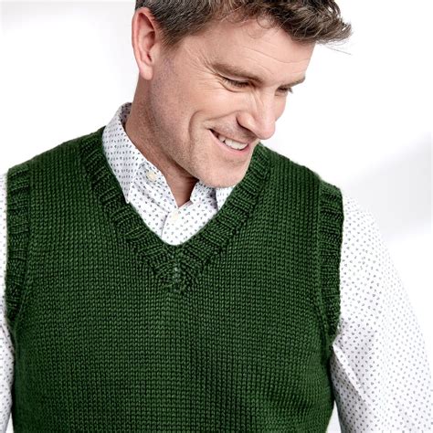 Free Knitting Patterns For Mens Vests