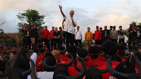 Kampanye Di Jawa Tengah Ganjar Banteng Tak Cengeng ERA ID