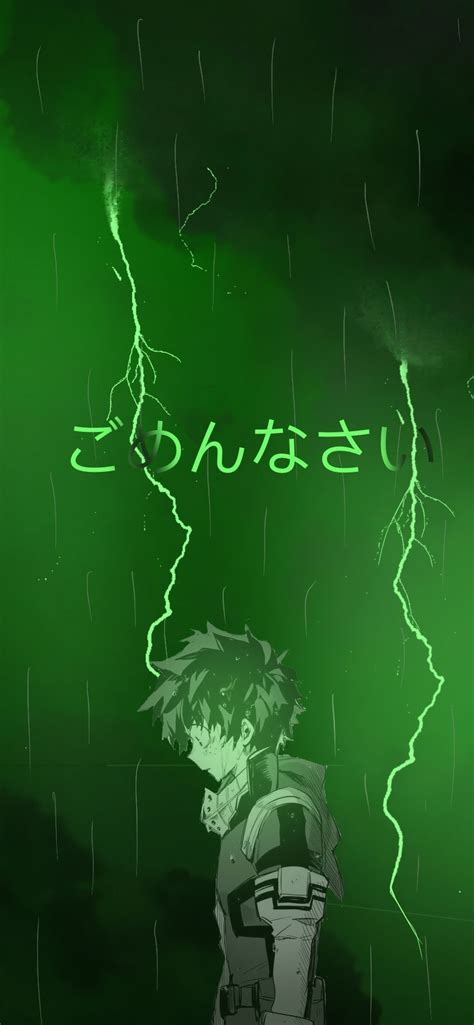 Green Anime Wallpapers K Hd Green Anime Backgrounds On Wallpaperbat