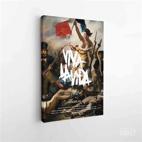 Coldplay Poster, Viva La Vida Album Cover Poster sold by FloralX | SKU ...