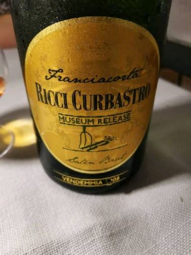 Ricci Curbastro Franciacorta Sat N Brut Museum Release Vivino