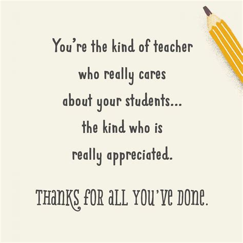 Free Teacher Thank You Card Personalised Malefemale Teacher Thank You