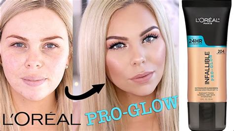 L Oreal Pro Glow Foundation First Impressions Youtube