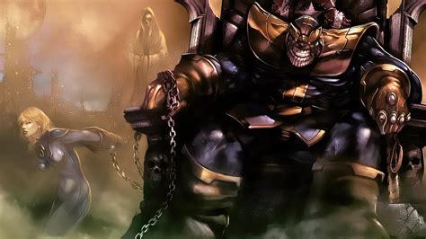 Thanos Comic Hd Wallpaper