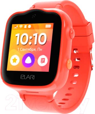 Elari KidPhone 4G Bubble (красный) Умные часы детские купить в Минске ...