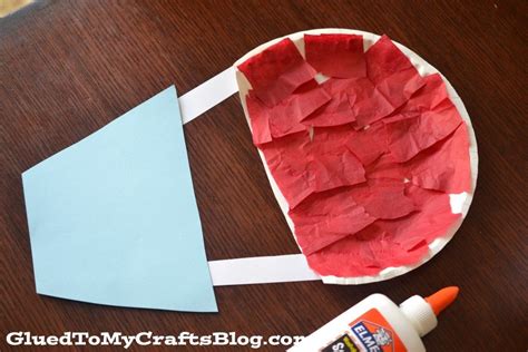 Dr Seuss Oh The Places You Ll Go Paper Plate Hot Air Balloon Kid Craft Hot Air Balloon