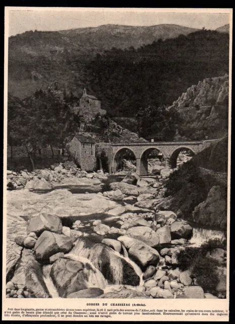 Gorges Du Chassezac En Ardeche N Eur Picclick Fr