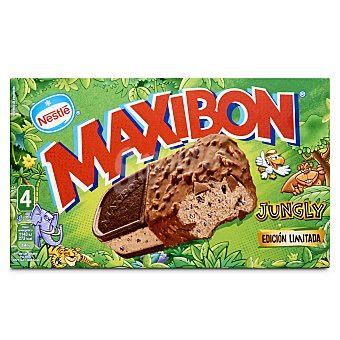 Maxibon Nestlé Jungly sándwich de helado de chocolate con galletas al