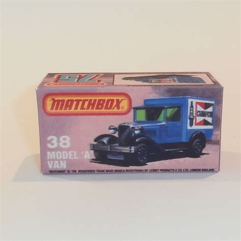 Recovertoy Matchbox Lesney Superfast 38 H Ford Model A Truck