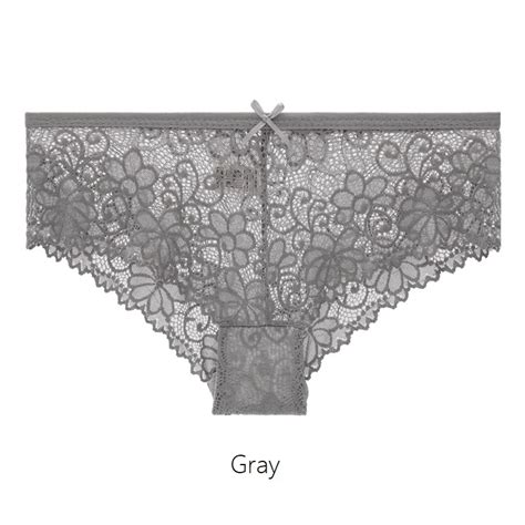 Ladys Hot Hollow Out Lace Transparent Underwear Womens Sexy See Through Panties Lingerie Buy