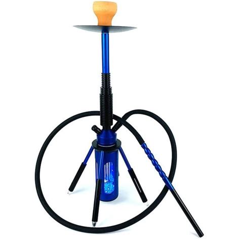 255 Premium Narguil Set 1 Hose Rocket Shisha Moderne En Aluminium