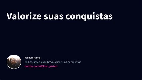O Que Significa Conquistas
