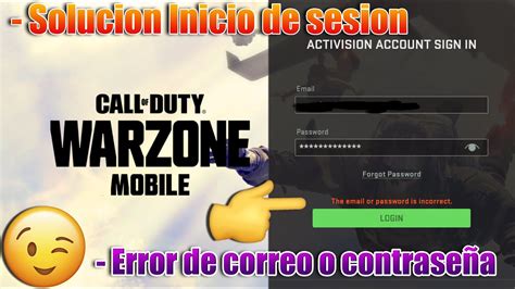 Solución COMO INICIAR SESION EN WARZONE MOBILE sin Problemas YouTube