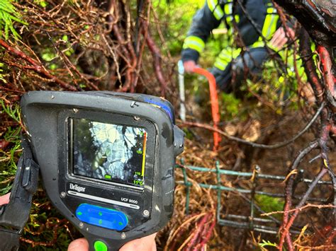 Heckenbrand in der Oster drohte auf Wohngebäude überzugreifen