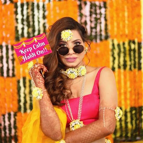 Haldi Ceremony Photo Booth Party Props Set Of 25 Pcs For Etsy