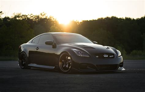 Wallpaper Infiniti, black, coupe, G37 images for desktop, section ...