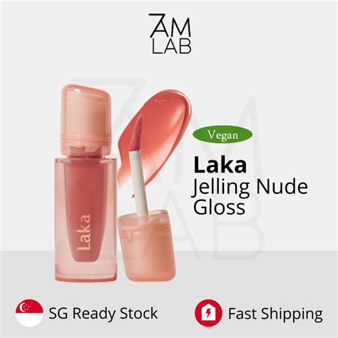 Laka Jelling Nude Gloss G Shopee Malaysia