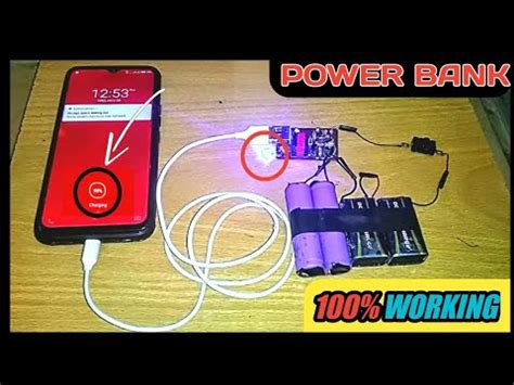 How To Make Power Bank At Home Fast Charging Power Bank Youtube