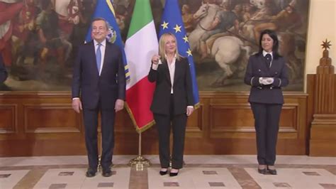 La Domenica Del Passaggio Della Campana Tra Draghi E Meloni Umbria Tv