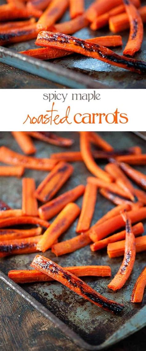 Spicy Maple Glazed Carrots — Buns In My Oven