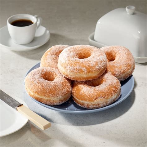 Tesco 5 Sugar Ring Doughnuts Tesco Groceries