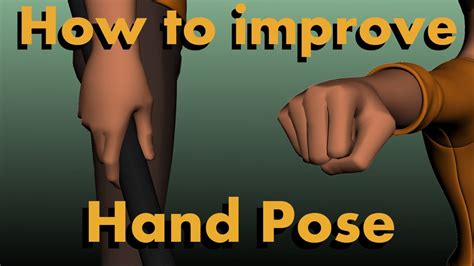 Animation tutorial: hand pose (maya 2018) - YouTube