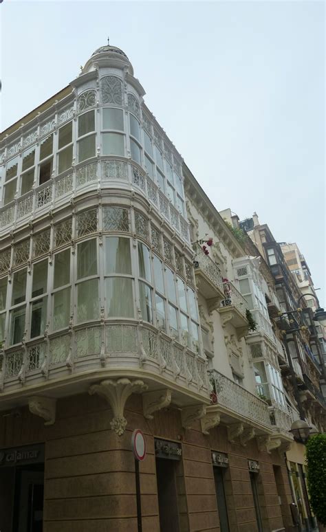 Calle Del Carmen Cartagena Detalle Del Balc N De Uno De Los Edificios