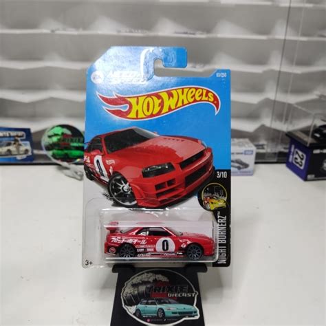 Jual Hot Wheels Nissan Skyline R Tampo Merah Shopee Indonesia