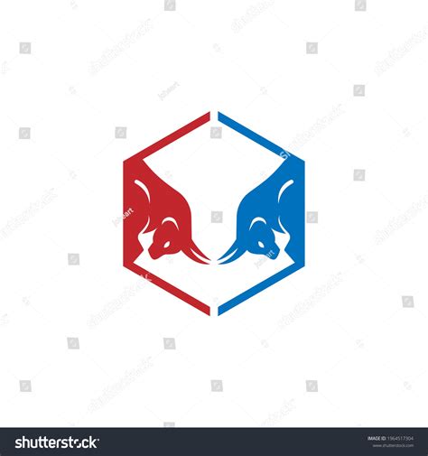 Bull Icon Logo Buffalo Head Icon Stock Vector Royalty Free 1964517304