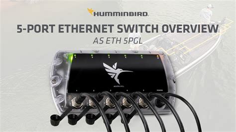 Humminbird 5 Port Ethernet Switch Overview Updated AS ETH 5PGL YouTube