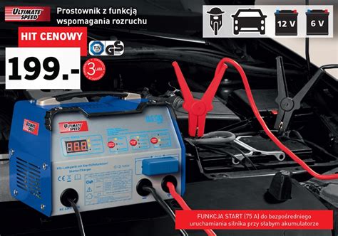 Co W Lidlu Prostownik Z Funkcj Wspomagania Rozruchu Ultimate Speed Z