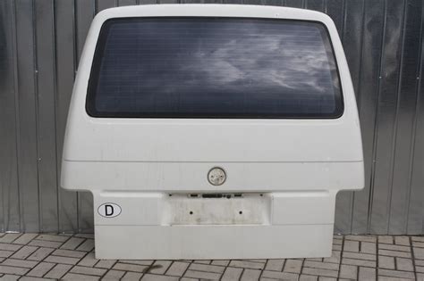 Heckklappe Mit Fenster Kofferraumklappe Wei R An Vw T Bus