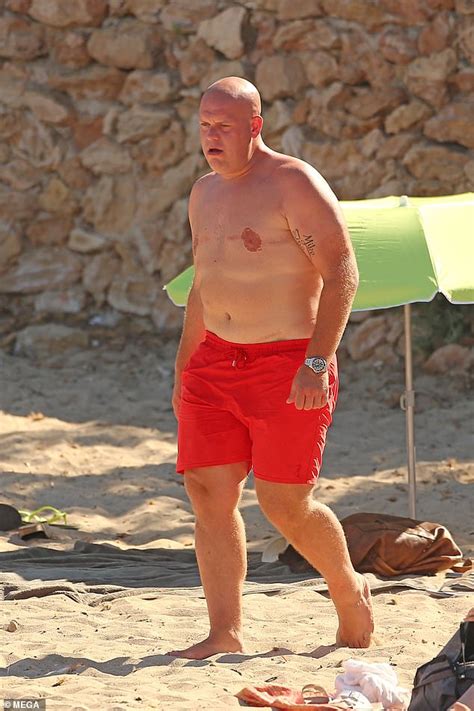 Darts Champion Michael Van Gerwen In Ibiza With His Stunning Bikini