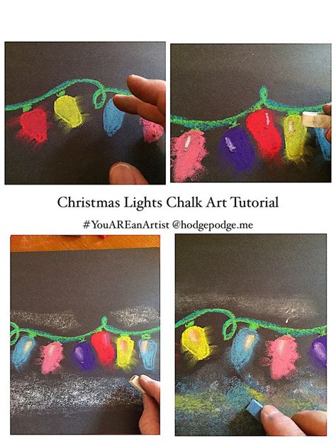 Christmas Lights Art Tutorial | Light art, Christmas lights, Christmas ...