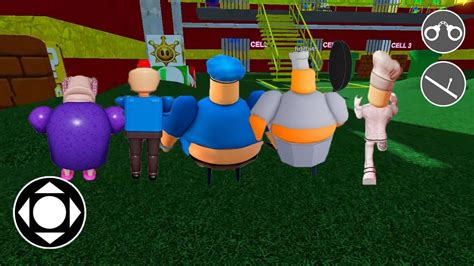 Roblox Barrys Prison Run Story Obby Easy Mode Walkthrough And Boss